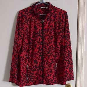 Women's Animal Print Jacket XL